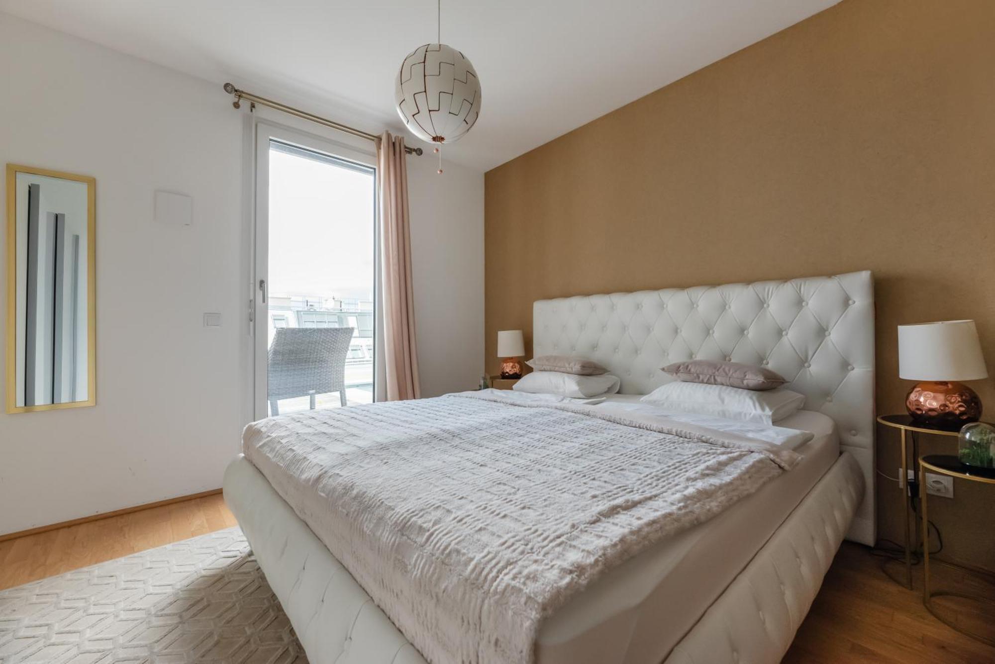 Apartment Mit Traumhafter Dachterrasse & Weitblick Viena Exterior foto