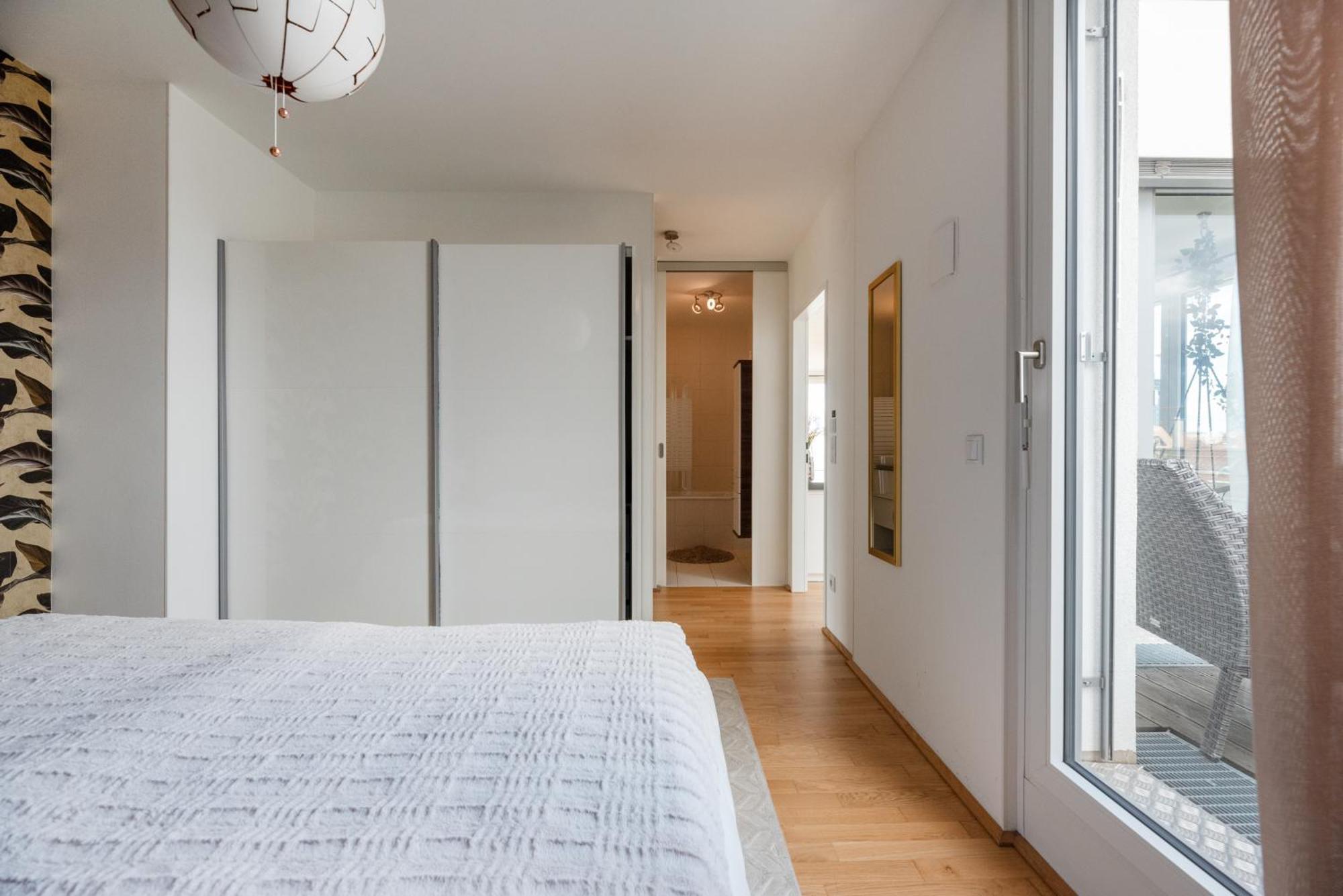 Apartment Mit Traumhafter Dachterrasse & Weitblick Viena Exterior foto